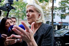 Ле Пен высказалась об ограблении Лувра