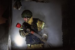 В Новой Москве загорелись несколько зданий